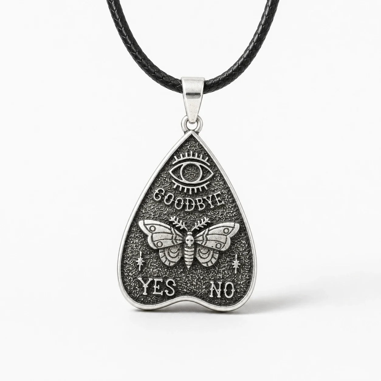 Ouija Moth Guidance Necklace studio product photo