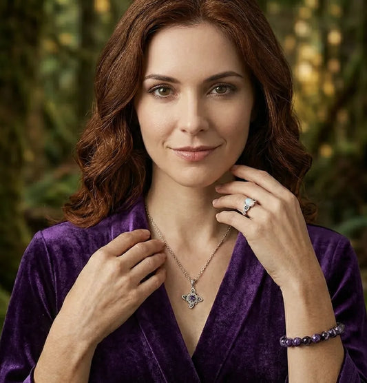 Amethyst Jewelry Set