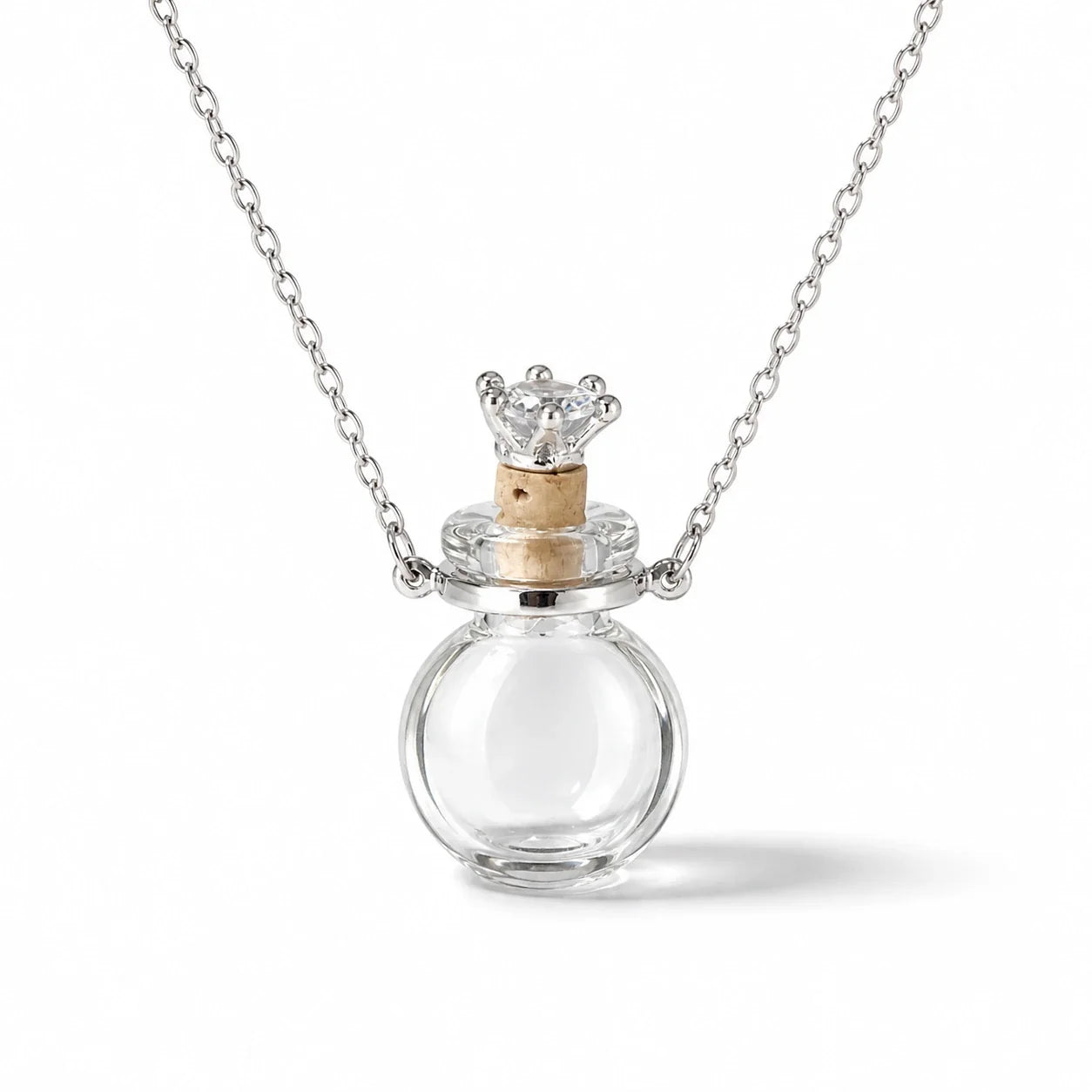 Round Potion Intention Necklace studio product photo