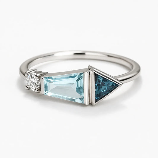Sacred Geometry Balance Ring studio product photo