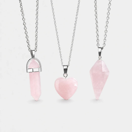 Sacred Love Crystal Trio Set studio product photo