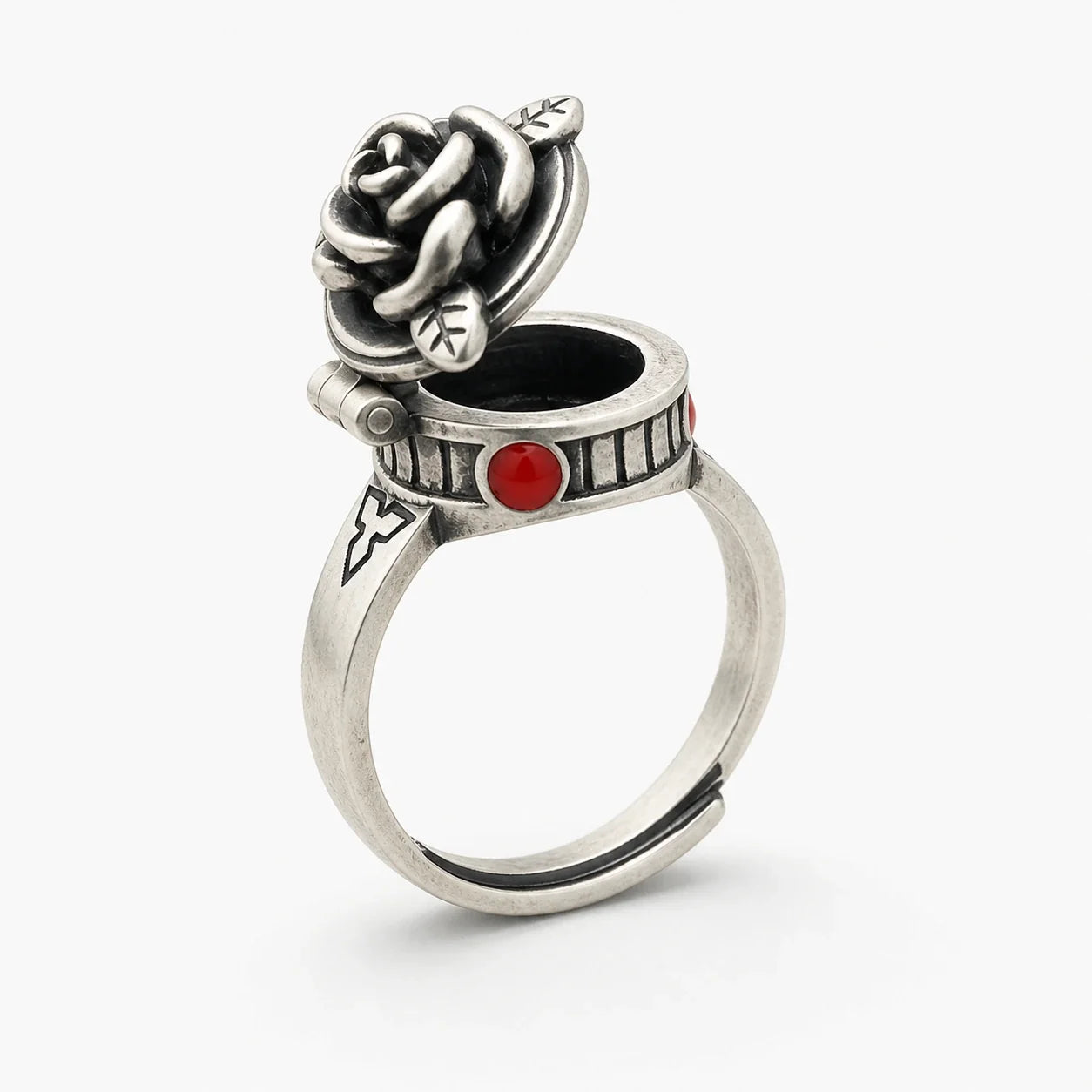 Secret Rose Bloom Ring studio product photo