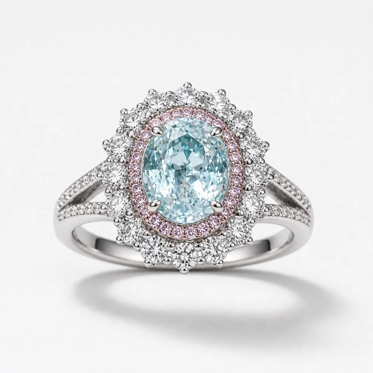 Starlight Radiance Crystal Ring studio product photo