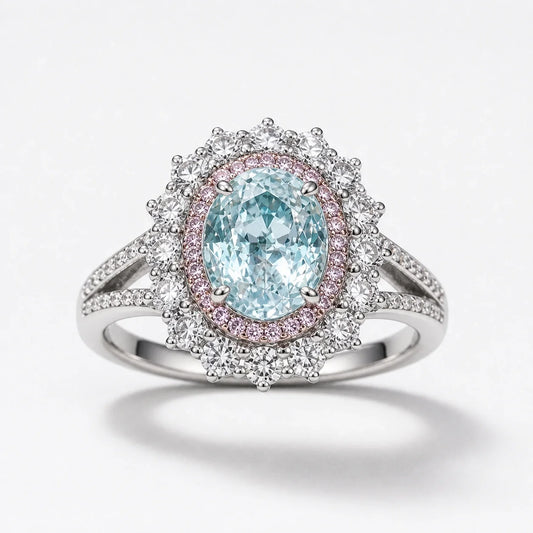 Starlight Radiance Crystal Ring studio product photo