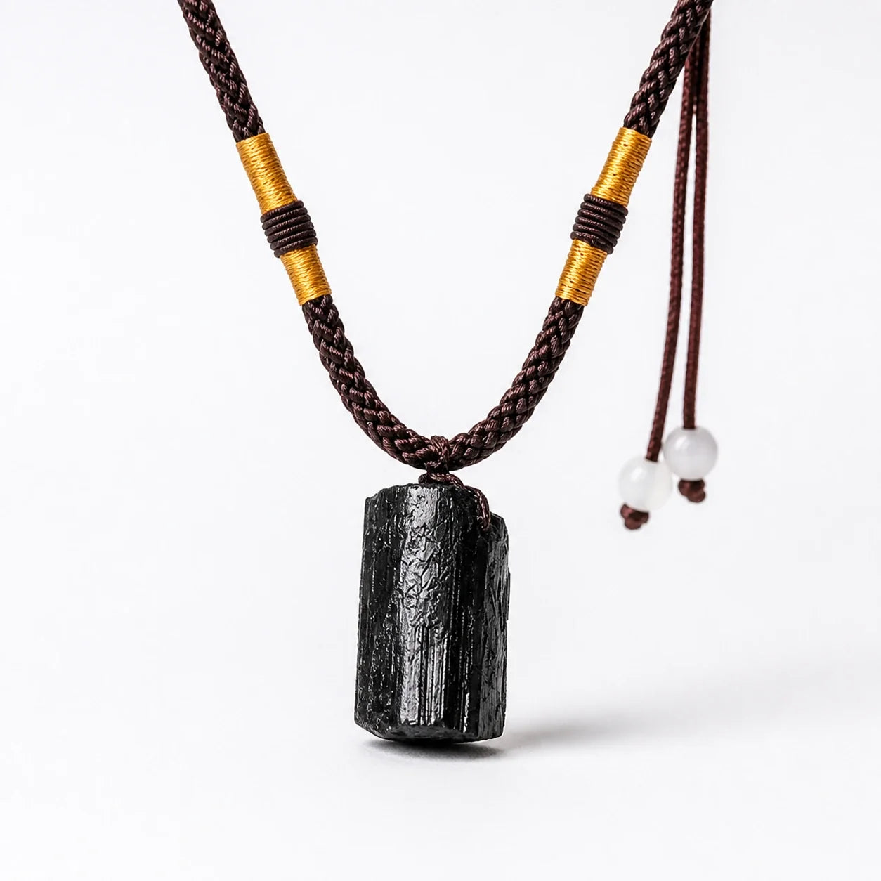 Tourmaline Aura Protection Necklace studio product photo