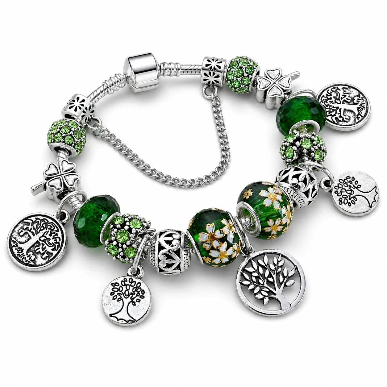 Tree of Life Charm Bracelet studio product photo