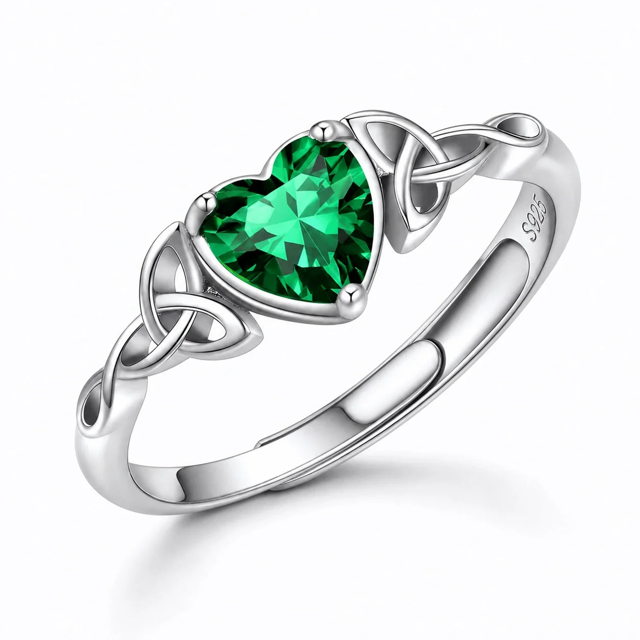 Trinity Knot Love Ring studio product photo