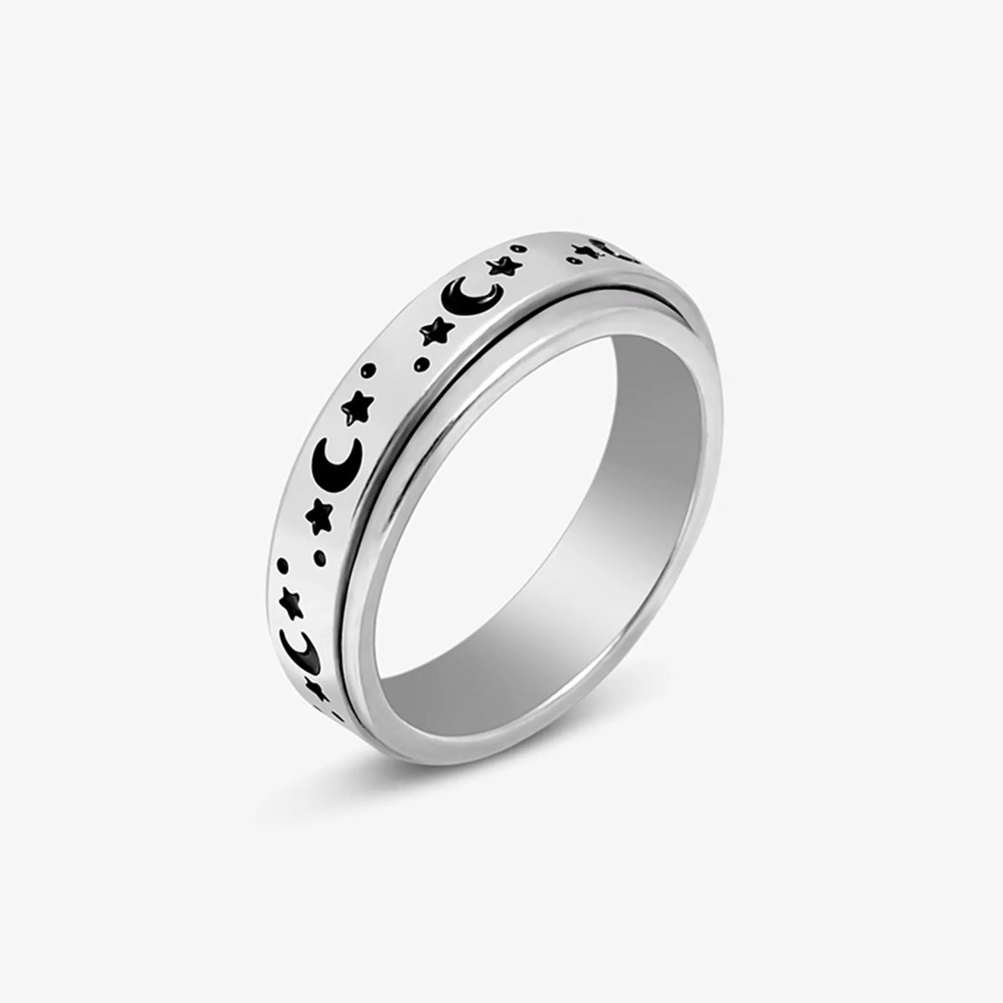 Mindfulness Celestial Spinner Ring