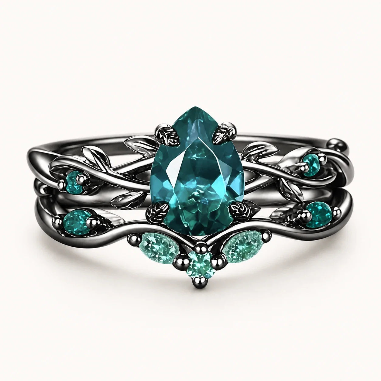 Verdant Grove Crystal Ring studio product photo
