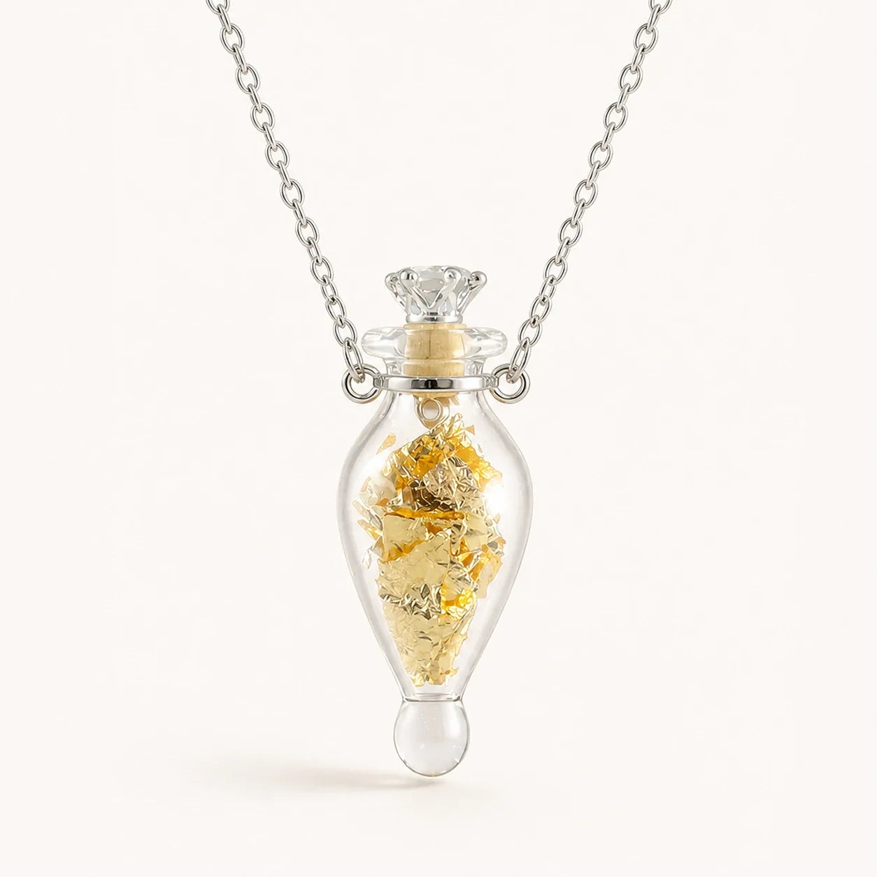 Water Drop Potion Necklace studio product photo