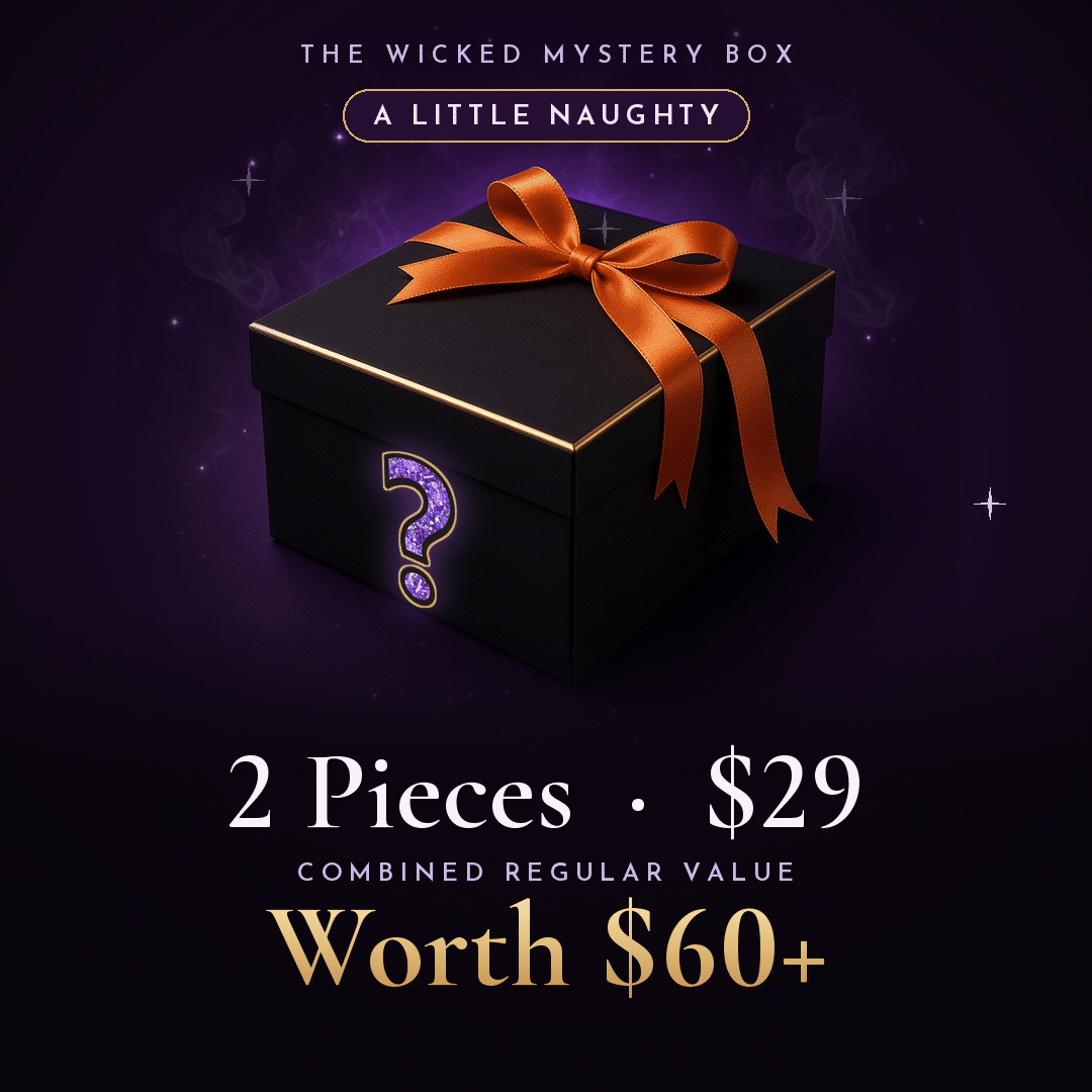 The Wicked Mystery Box, A Little Naughty: 2 surprise pieces for $29, worth $60+