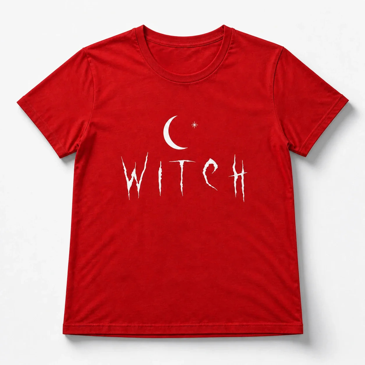 Witch Moon Star T-Shirt studio product photo