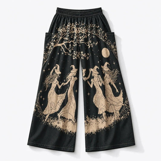 Witches Dance Wide Leg Pants studio product photo