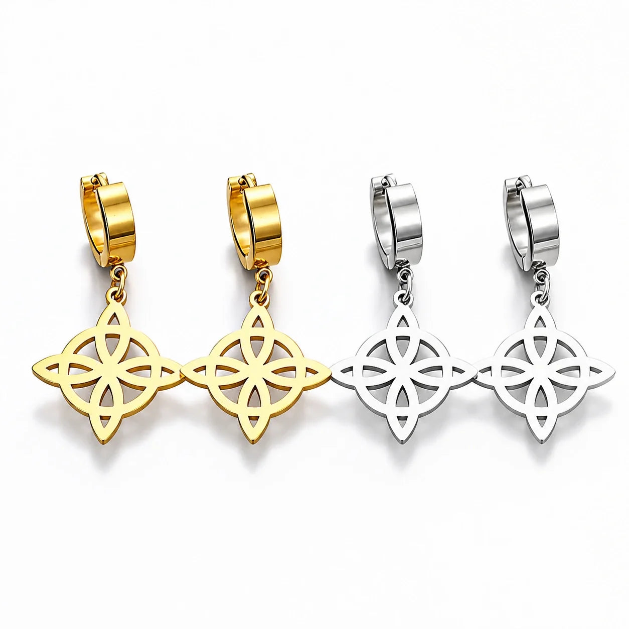 Witches Knot Protection Earrings studio product photo