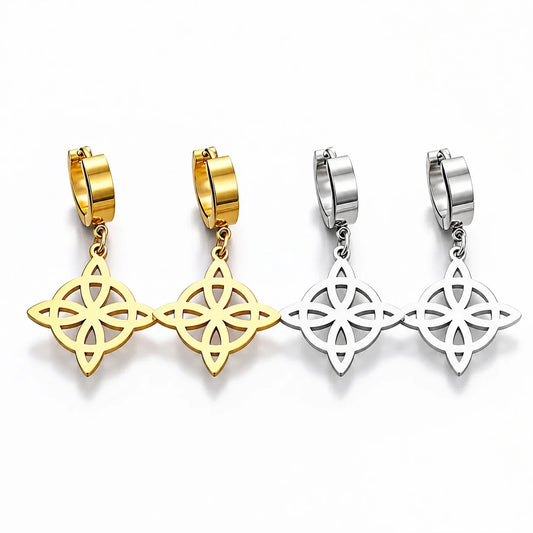 Witches Knot Protection Earrings studio product photo