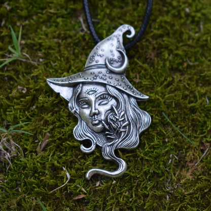 Witch Pendant Necklace