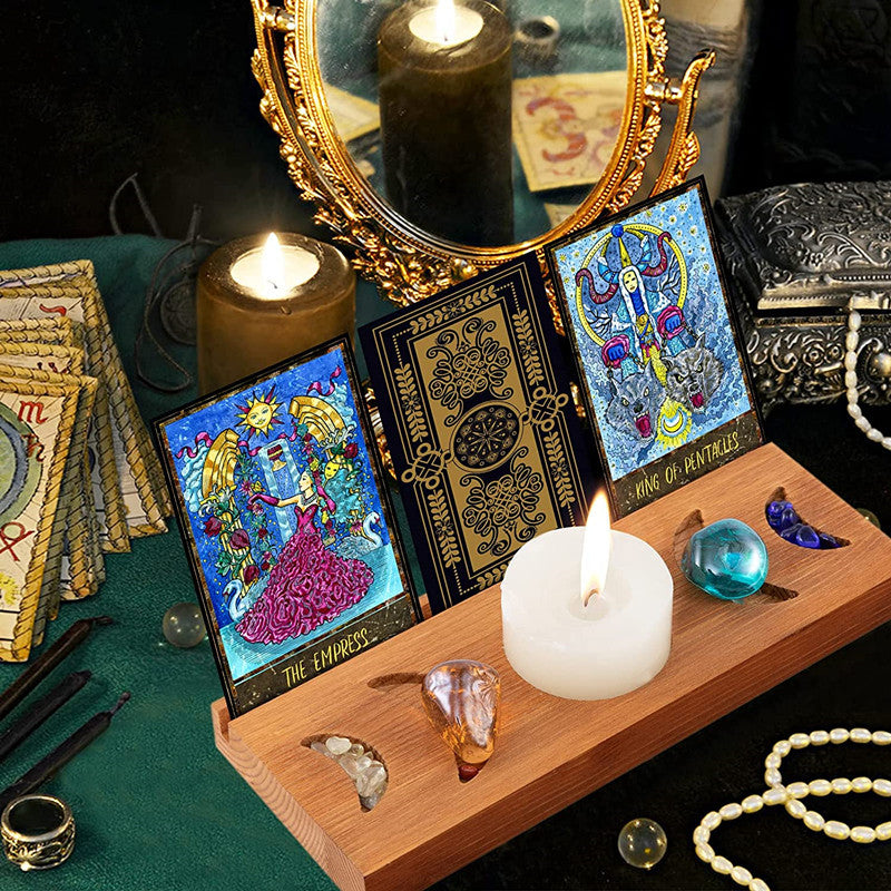 Triple Moon Tarot Cards Holder