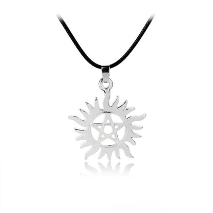 Pentagram Sun Necklace