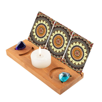 Triple Moon Tarot Cards Holder