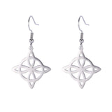 Steel earrings A