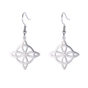 Steel earrings A