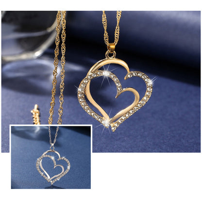 Frosty Wind Heart Jewelry Set