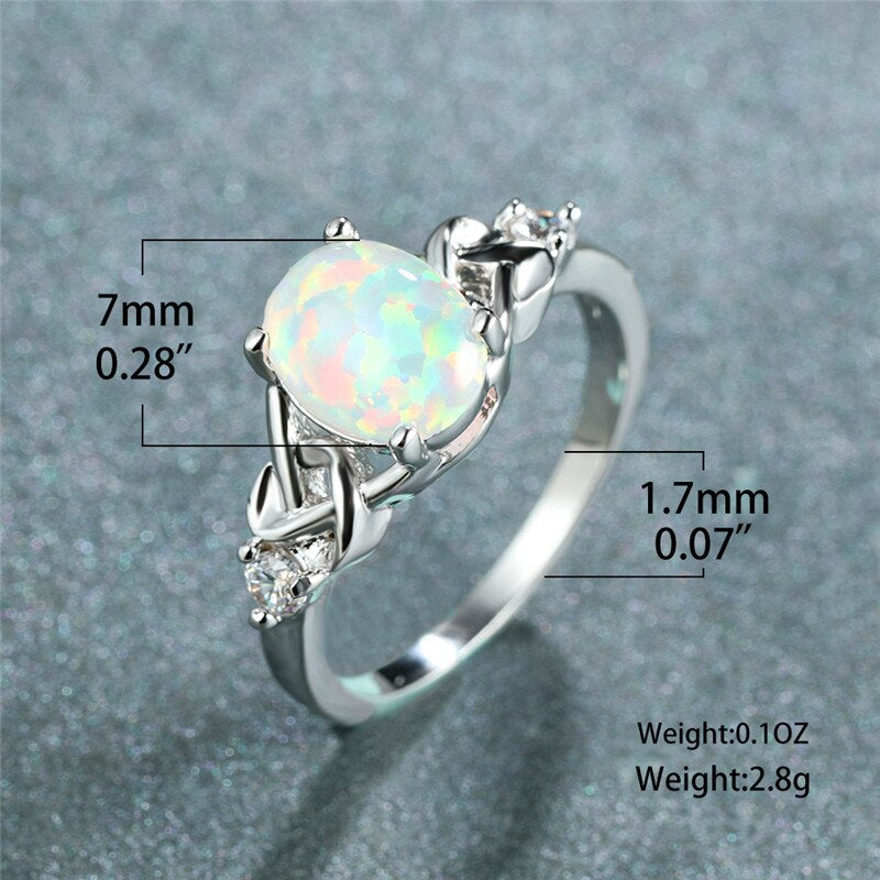 DIVINE FIRE OPAL RING