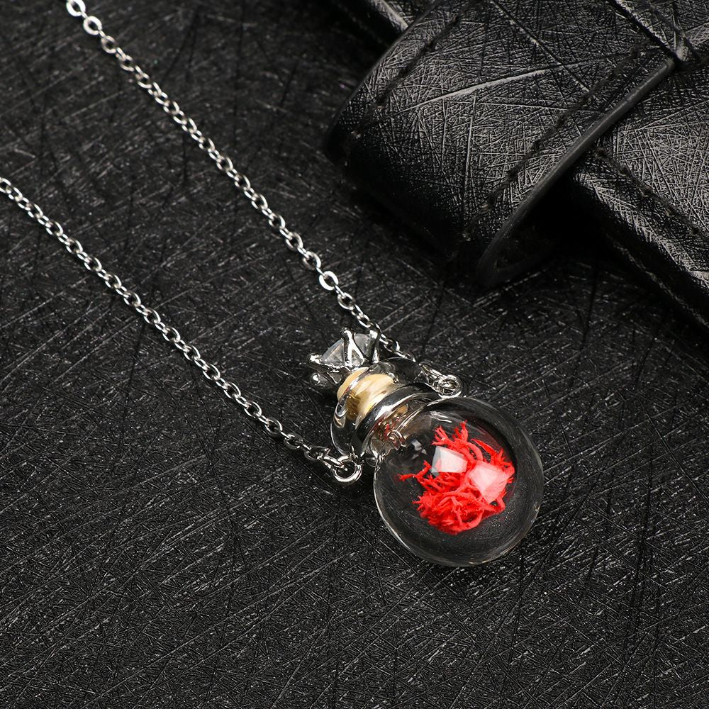 Magickal Oblate Secret Potion Necklace