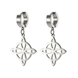 Steel earrings B