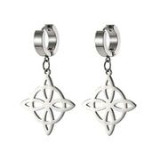 Steel earrings B