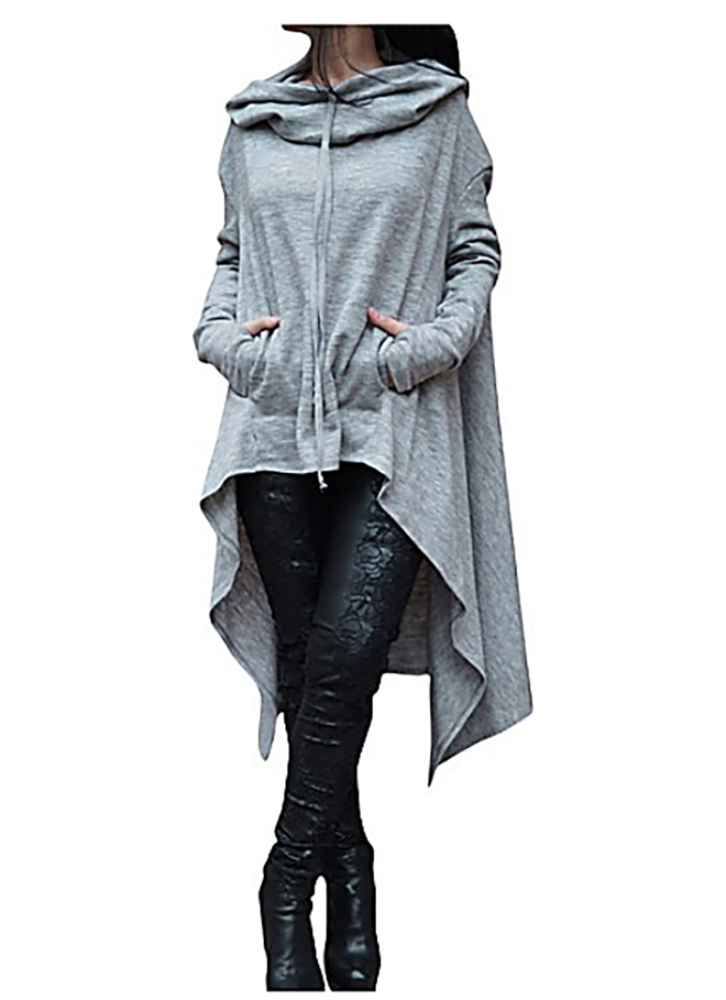 WITCHY HOODIE BATWING SLEEVE