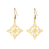 Gold earrings B