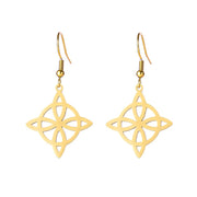 Gold earrings B