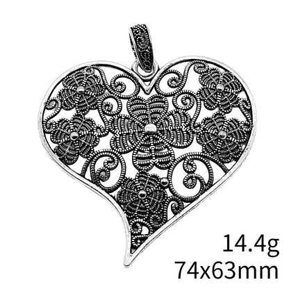 Antique Heart Affection Pendant