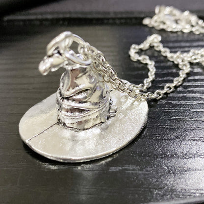 Witch Hat Pendant Necklace