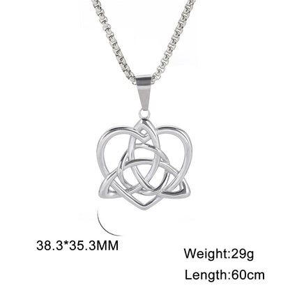 Triquetra Love Necklace