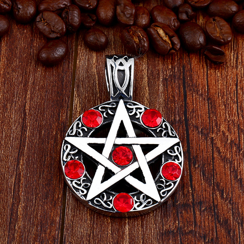 Five-pointed Elements Star Pendant