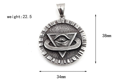 Triangular Eye Necklace