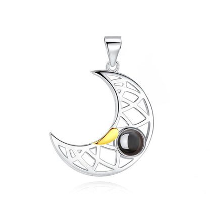 Celestial Unity Sun and Moon Clavicle Necklace