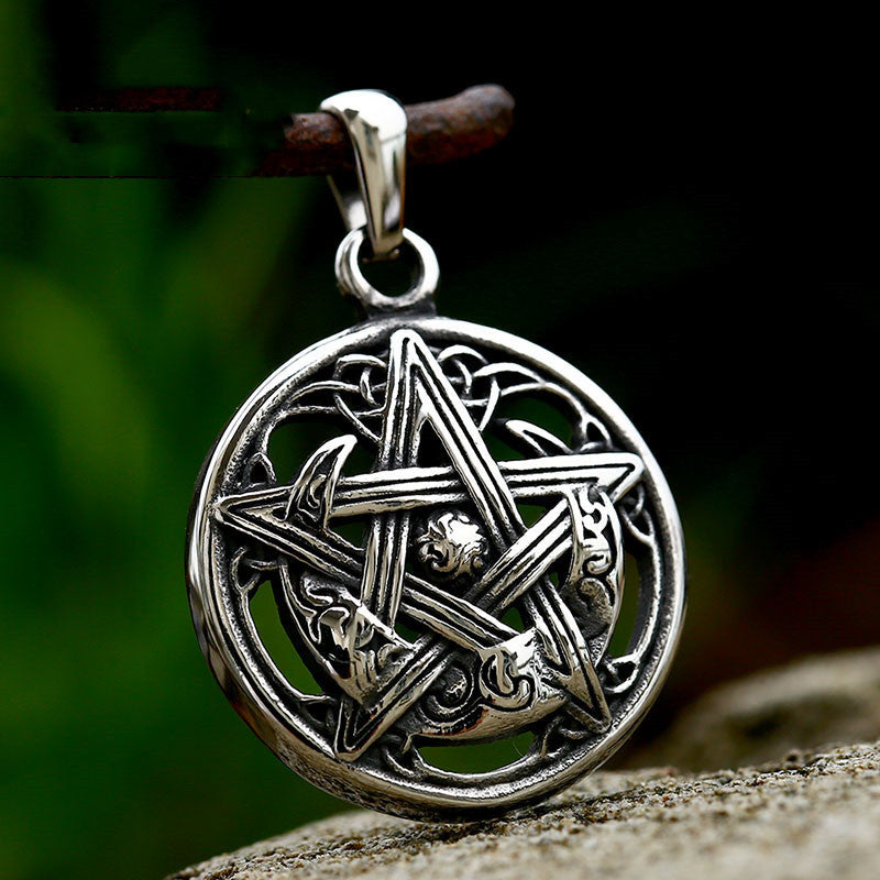 Pentagram Celtic Knot Pendant