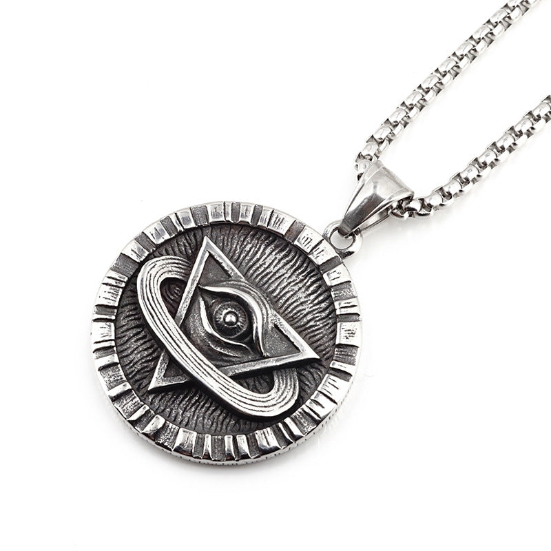 Triangular Eye Necklace