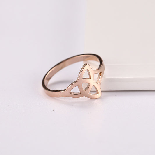 Threefold Nature Of Goddess Ring