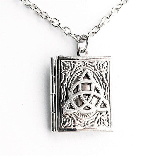 Rune Photo Locket Necklaces