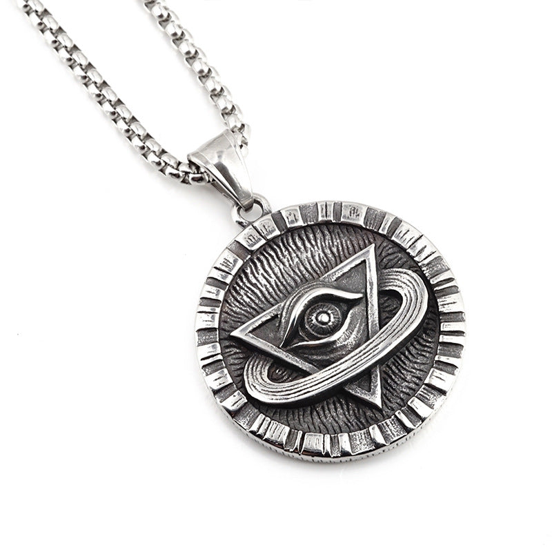 Triangular Eye Necklace