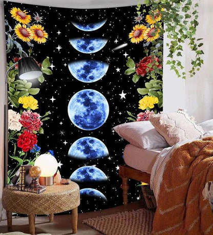 Moonflower Mystical Tapestry